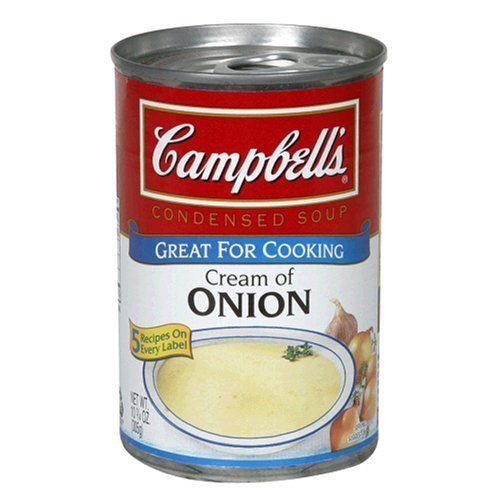 Campbell's Cream of Onion Soup, 10.5oz Cans (Pack of 6)