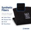 Nikken KenkoTherm - Knee Wrap Large 1834 - Black Stretch Support with Ceramic Reflective Fibers for Running, Weightlifting, Basketball - Men and Women view 4
