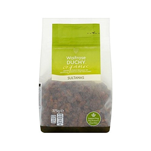 Duchy Waitrose Organic Sultanas 375g - Pack of 4