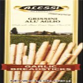 ALESSI BREADSTICK THIN GARLIC, 4.4 OZ by Alessi