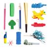 TalkTools Horn Kit | Oral Motor Placement Therapy | Improve Speech, Tongue Lip Placement | Reduce or Eliminate Drooling | Abdominal Grading | Controlled Oral Airflow, and Speech Clarity - 12 Tools view 1