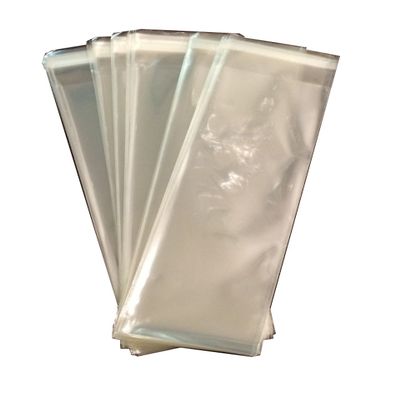 2.5" x 8'' inches Clear Long Food Safe Self-Sealing Adhesive Resealable Food Safe Plastic Flat Cello Wrap Cellophane Candy Goody Pretzel Cake Pop Treat Gift Bags 100pcs