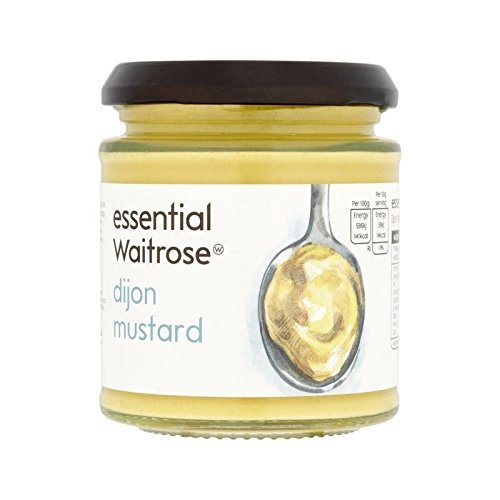 Dijon Mustard essential Waitrose 180g - Pack of 4