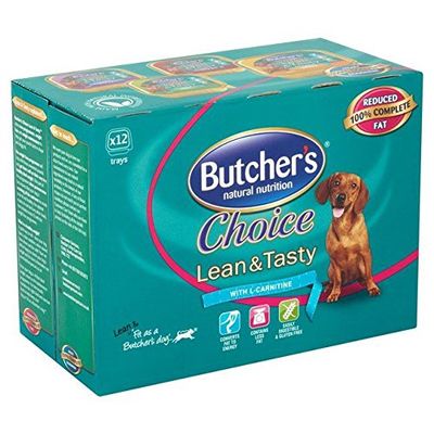BUTCHER'S Choice Lean & Tasty Variety Pack 12 x 150g (Pack of 6)