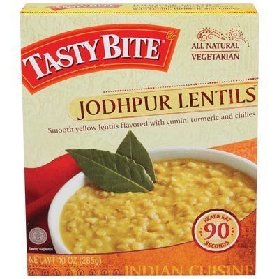 Entree Jodhpur Lentil 10 OZ (Pack Of 6) by Tasty Bite