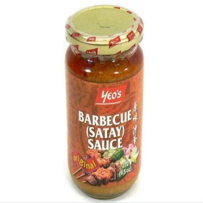 Barbecue Satay Sauce (Original Peanut Dressing) - 9.5oz (Pack of 1) by Yeo's