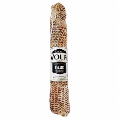 Volpi Felino Italian-Style Dry Salami, Cured Charcuterie Meat, 1.3 lb