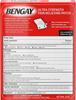 Bengay Ultra Strength, Pain Relieving Patch, Large Size, 4 Count - Buy Packs and Save (Pack of 3) view 2