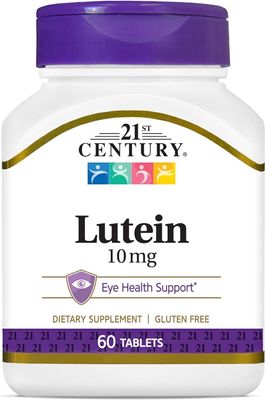 21st Century Lutein 10 Mg Tablets, 60-Count