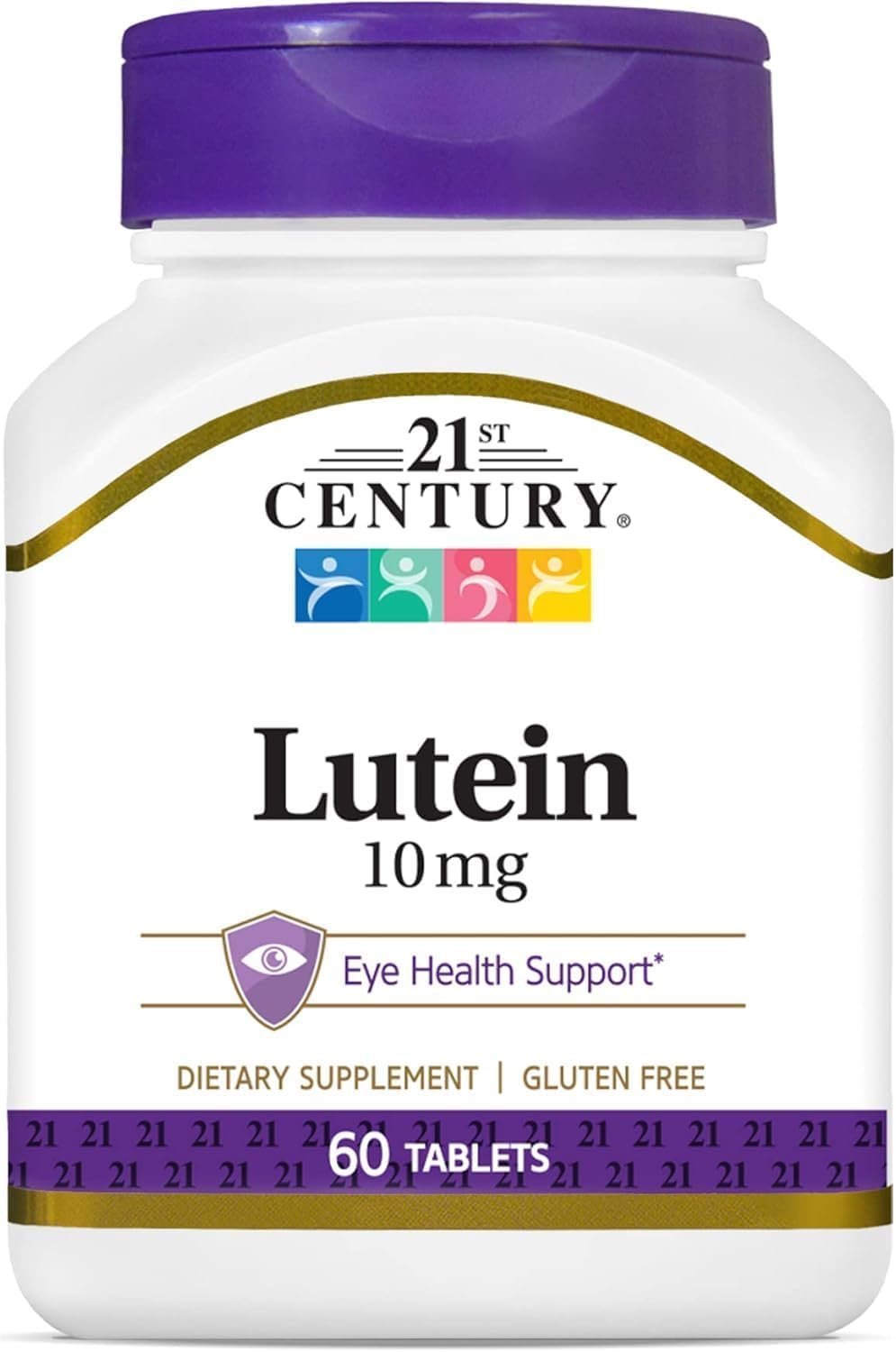21st Century Lutein 10 Mg Tablets, 60-Count