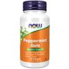 NOW Supplements, Peppermint Gels with Ginger & Fennel Oils, Enteric Coated, Digestive Support*, 90 Softgels view 1