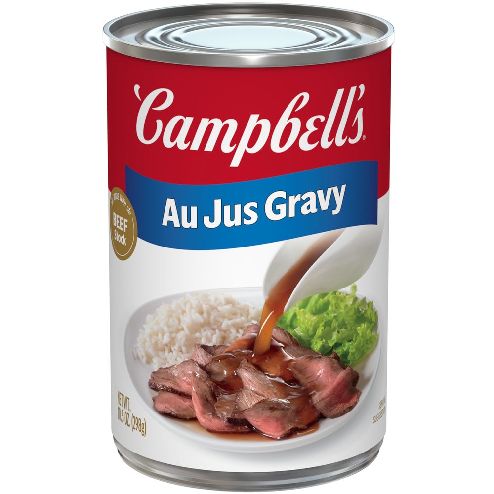 Campbells Au Jus Gravy, 10.5 oz Can