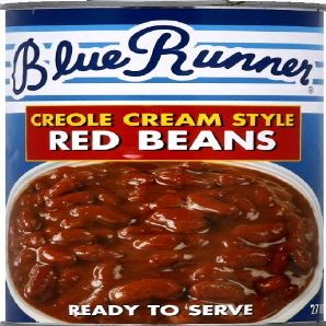 Blue Runner Creole Cream Style Red Beans, 27 Ounce -- 12 per case. by Blue Runner
