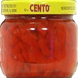 Cento Pimientos Sliced 4.0 OZ (Pack of 2) by Cento