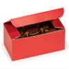 1 Pc Candy Boxes - 1/2 lb Red Candy Boxes 5-1/2x2-3/4x1-3/4" - (2 Packs; 100 Per Pack) - Wraps-CBR1 view 1