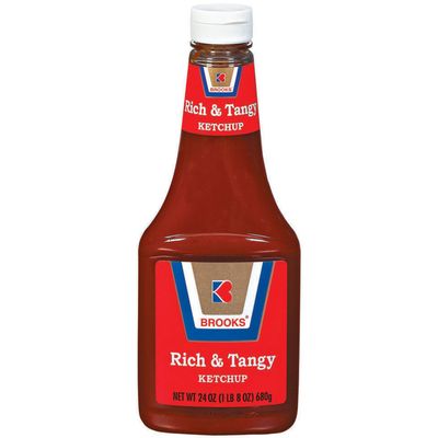 Brooks Rich and Tangy Ketchup, 24 Ounce (Pack of 12)