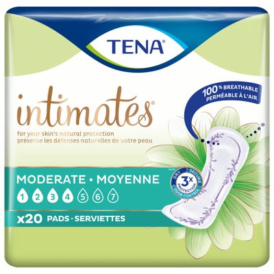 Serenity Pads Moderate Reg, 20 Count