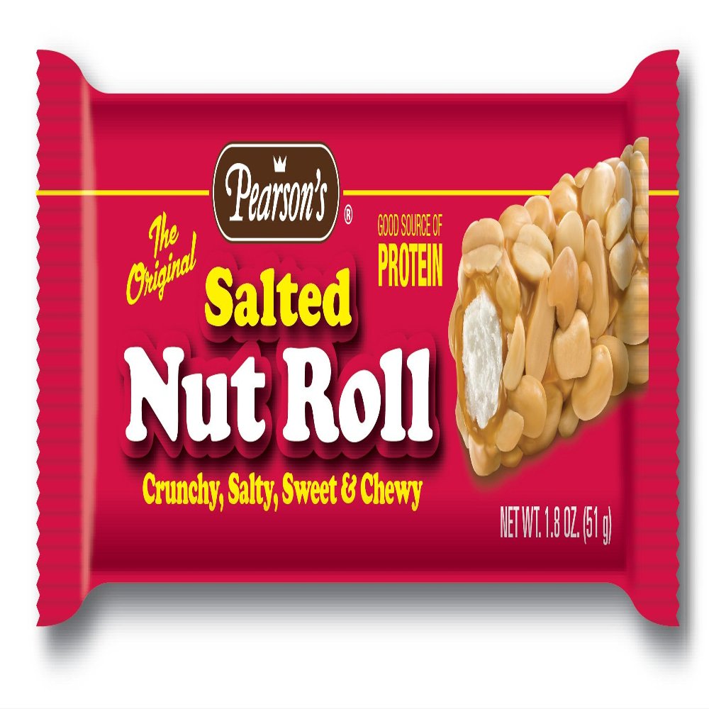 Pearson Salted Nut Roll Bar, 1.8 Ounce (Pack of 24)