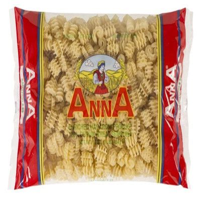 Anna - Italian Radiatore Pasta #89, (4)- 16 oz. Pkgs.