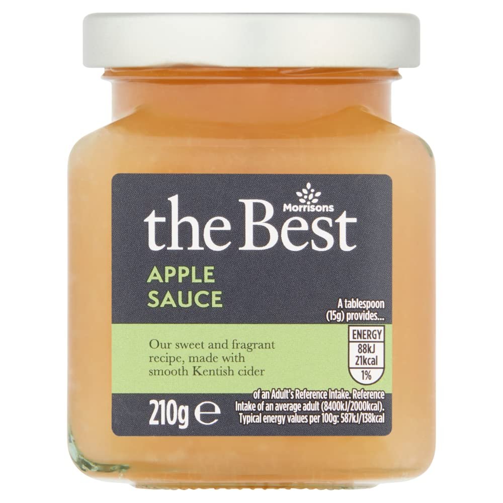 Morrisons The Best Bramley Apple Sauce with Kent Cider 210g