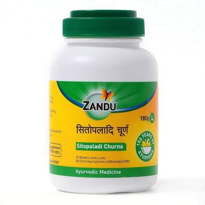 3 x Zandu Sitopaladi Churna - 180g by Zandu
