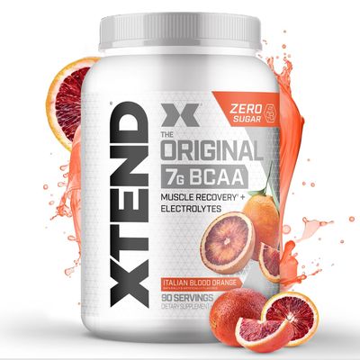 Xtend Original BCAA Powder 7g BCAA and 2.5g L-Glutamine, Sugar Free Post Workout Muscle Recovery Drink with Amino Acids for Men & Women, 90 Servings