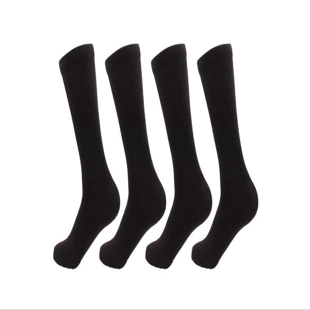 BambooMN Men's Small/Medium Rayon from Bamboo Socks for Diabetics/Sensitive Feet - Charcoal - 4prs, Size 6-10