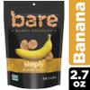 Bare Baked Crunchy Banana Chips, Simply Banana, Gluten Free, 2.7 oz Bag view 4