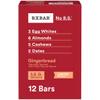 RXBAR Protein Bars, Protein Snack, Snack Bars, Gingerbread, 22oz Box (12 Count) view 1