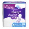 Always Discreet Pad Mod Reg 20, 1 Count view 2