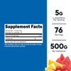 Nutricost L-Glutamine Powder 500 Grams (Fruit Punch) - (76 Servings per Bottle) view 2