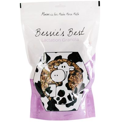 Bessies Best Lactation Granola | Lactation Support | Milk Boosting Cookie Alternative | Nursing Snacks | Breastmilk Boosting | Increase Milk Supply | Breastfeeding Snacks | 1 lb Bag