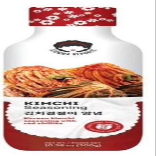 Ajumma Republic Korean Kimchi Hot Sauce, 11 Ounce
