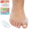 ZenToes Bunion Pads for Women and Men  Gel Cushions for Big Toe Relief, Reusable Bunion Corrector Guards for Blister Prevention and Foot Support, 4 Count view 1