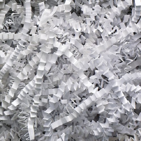 Box USA 10 lb. White Crinkle Paper Packing, Shipping, and Moving Box Filler Shredded Paper for Box Package, Basket Stuffing, Bag, Gift Wrapping, Holidays, Crafts, and Decoration