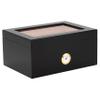 Orleans Group Bally Humidor, Black, 100 Count view 2