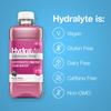 Hydralyte Electrolyte Oral Hydration Ready-to-Drink Solution, Berry, 33.8 Ounce Bottle view 3