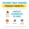 Coconut Merchant Coconut Milk Powder 250g Vegan Milk Powder Alternative for Curries, Soups, Sauces, Smoothies and Drinks | Vegan| Ethically Sourced| Versatile, Drink It, Add it, Stir it| view 3