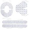 Axion Adhesive Electrode Set Ideal Shape for TENS Therapy on The Neck, Back and Shoulders with 5 Electrode Pads | Reusable Self-Adhesive Electrodes for TENS Units view 1