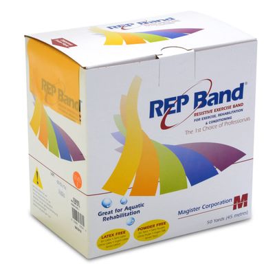 Fabrication Enterprises REP Band Twin-Pak - Latex-Free - 100 Yard (2 x 50 Yard Boxes) - Peach, Level 1