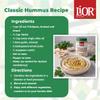 LiOR Organic Tahini Paste, Pure Stone Ground Sesame Seed Butter - USDA Organic Single-Ingredient Ethiopian Sesame - Creamy Tahini Sauce for Hummus and Dubai Chocolate - Kosher Vegan, 16 oz view 4