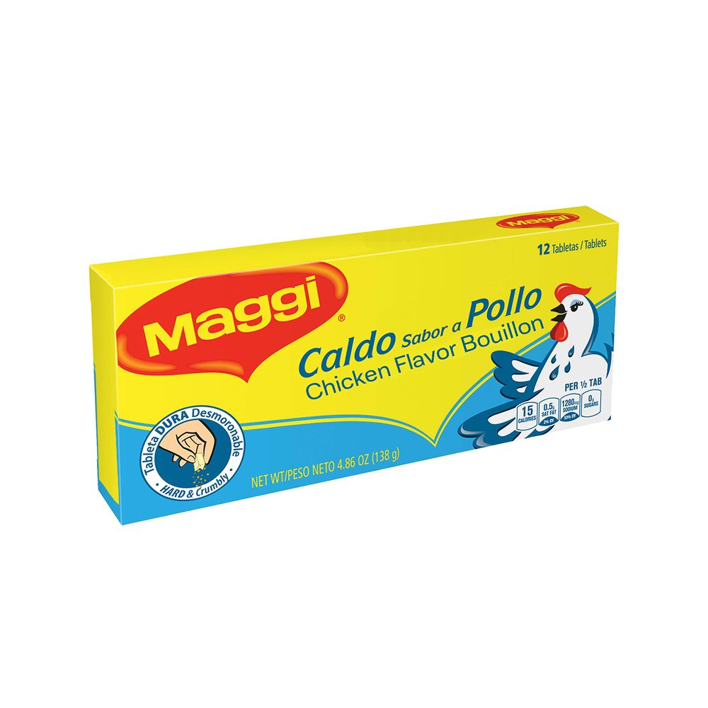 Maggi Chicken Flavor Bouillon Tablets