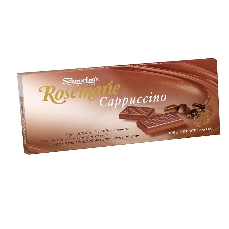 SCHMERLING'S Schmerlings Rosemarie Cappuccino Chocolate Bar - 3.5oz (Pack of 5)