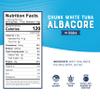 Bumble Bee Chunk White Albacore Tuna in Water, 5 oz Can - Wild Caught Tuna - 23g Protein per Serving, High in Omega-3s - Non-GMO Project Verified, Gluten Free, Kosher view 2