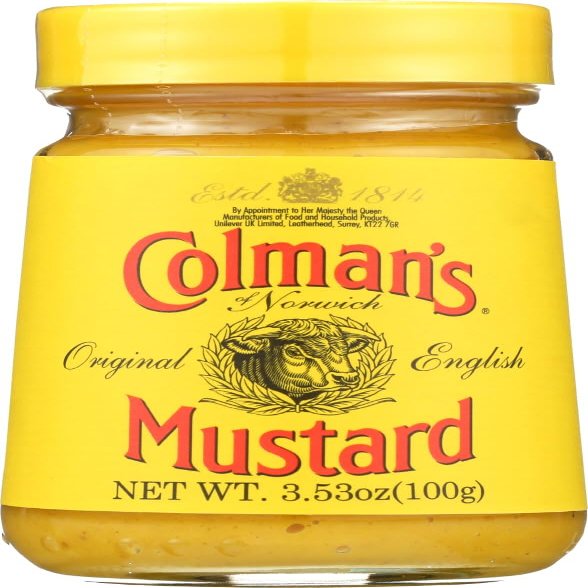 Colmans Original English Mustard (100g x 4)