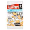 Burton's Fish & Chips Salt & Vinegar 25g x 5 per pack (Pack of 2) view 1