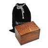 Exclusive Solid Rosewood Tree of Life Carved Design by Divinityurns, Handcarved Wood Urn - Large, Cremation Urn, Wooden Urn view 3