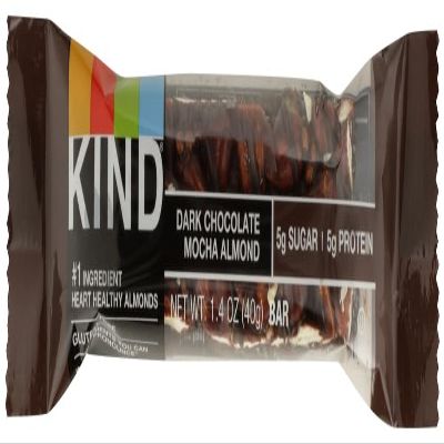 KIND Nuts & Spices nVlIJ Bars, Dark Chocolate Mocha Almond, 24 Count kJPqK