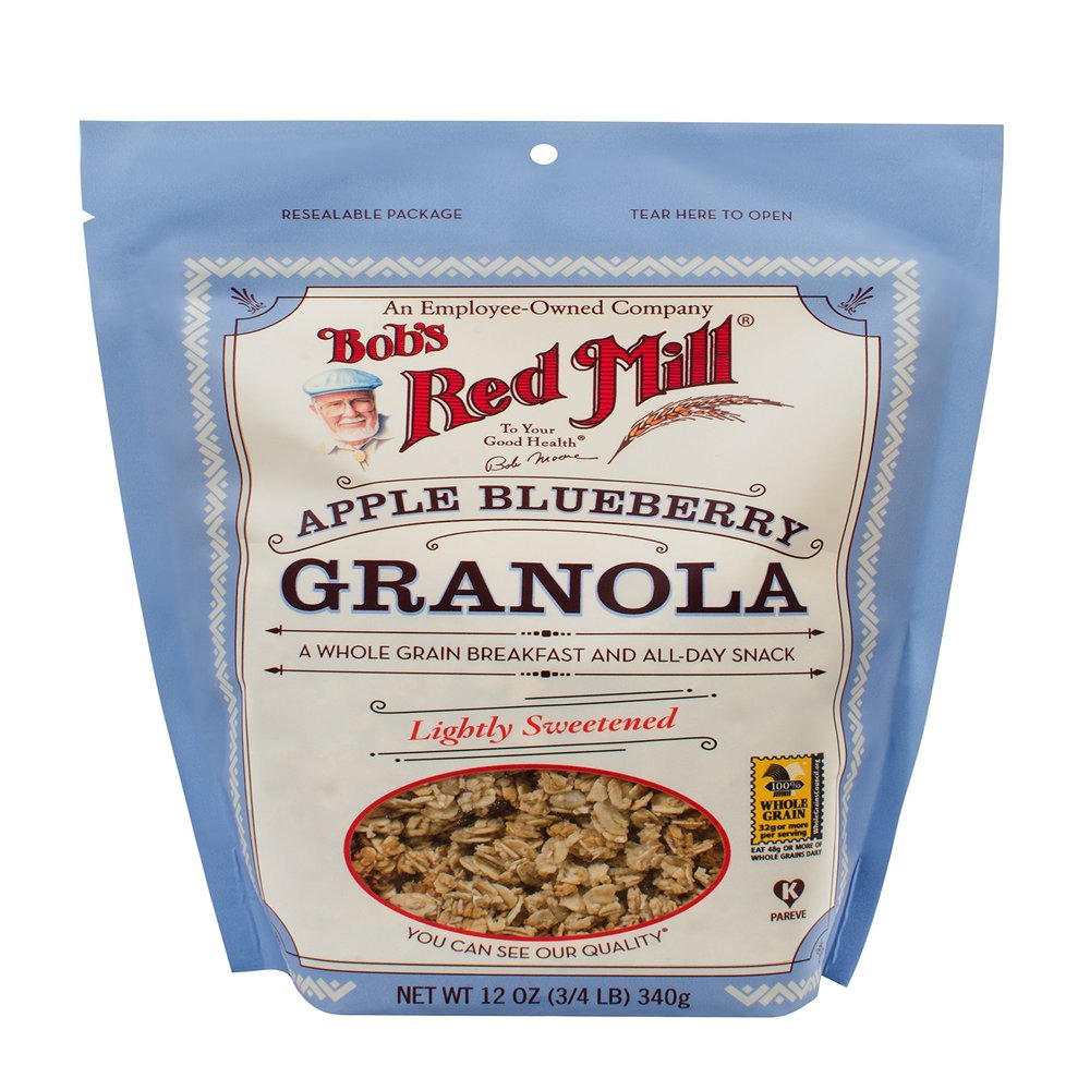 Bob's Red Mill Apple Blueberry Granola, 12 Ounce