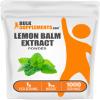 BulkSupplements.com Lemon Balm Extract Powder - Melissa Officinalis, Lemon Balm Powder - Vegan & Gluten Free, 1g per Serving, 1kg (2.2 lbs) (Pack of 1) view 1